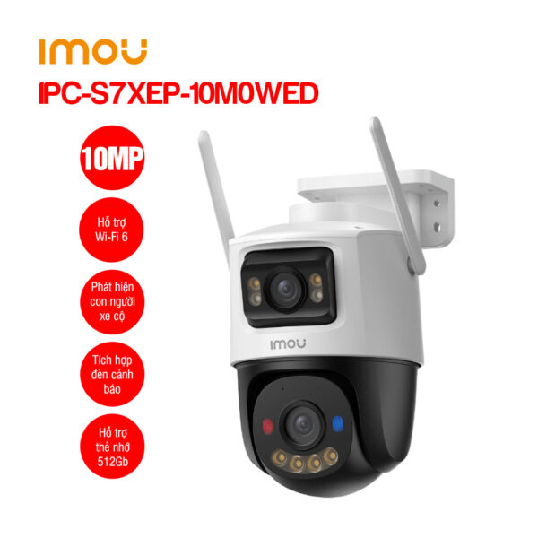 Camera Wifi Ngoài Trời 10MP iMOU IPC-S7XEP-10M0WED