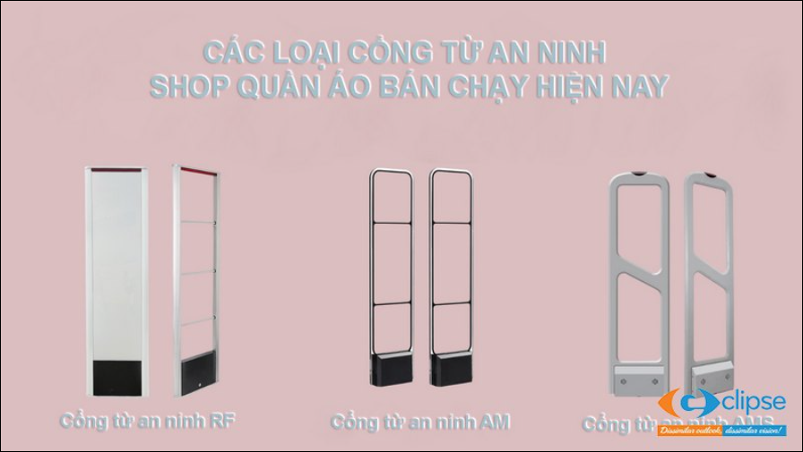 Những loại cổng từ an ninh phổ biến