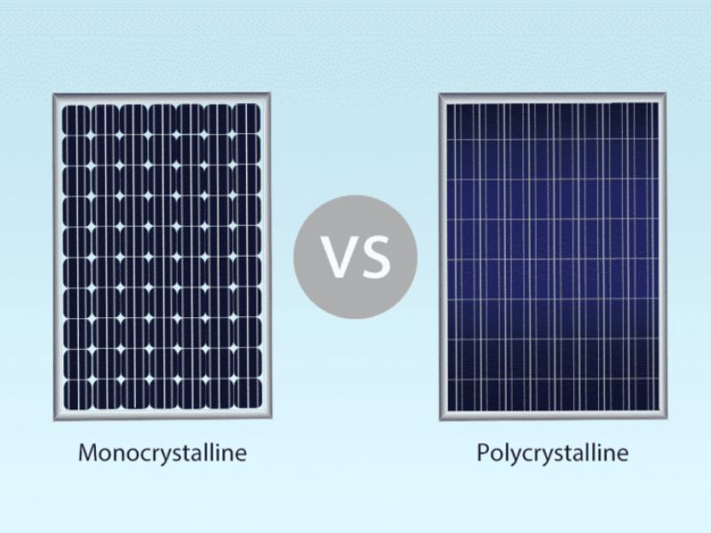 So sánh công nghệ pin giữa mono và poly