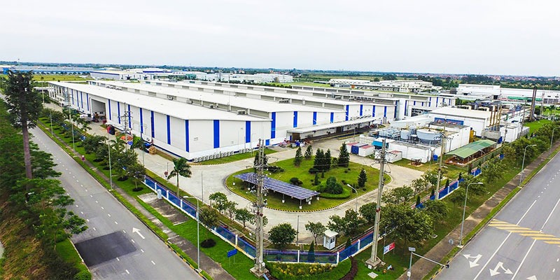 Cổng kiểm soát an ninh 24/7, hàng hóa ra vào được giám sát chặt chẽ