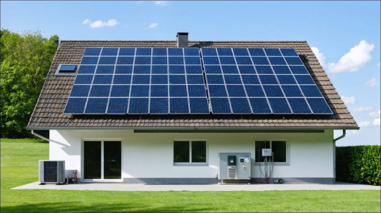 Hệ thống điện mặt trời độc lập (off-grid) thực tế tại nhà
