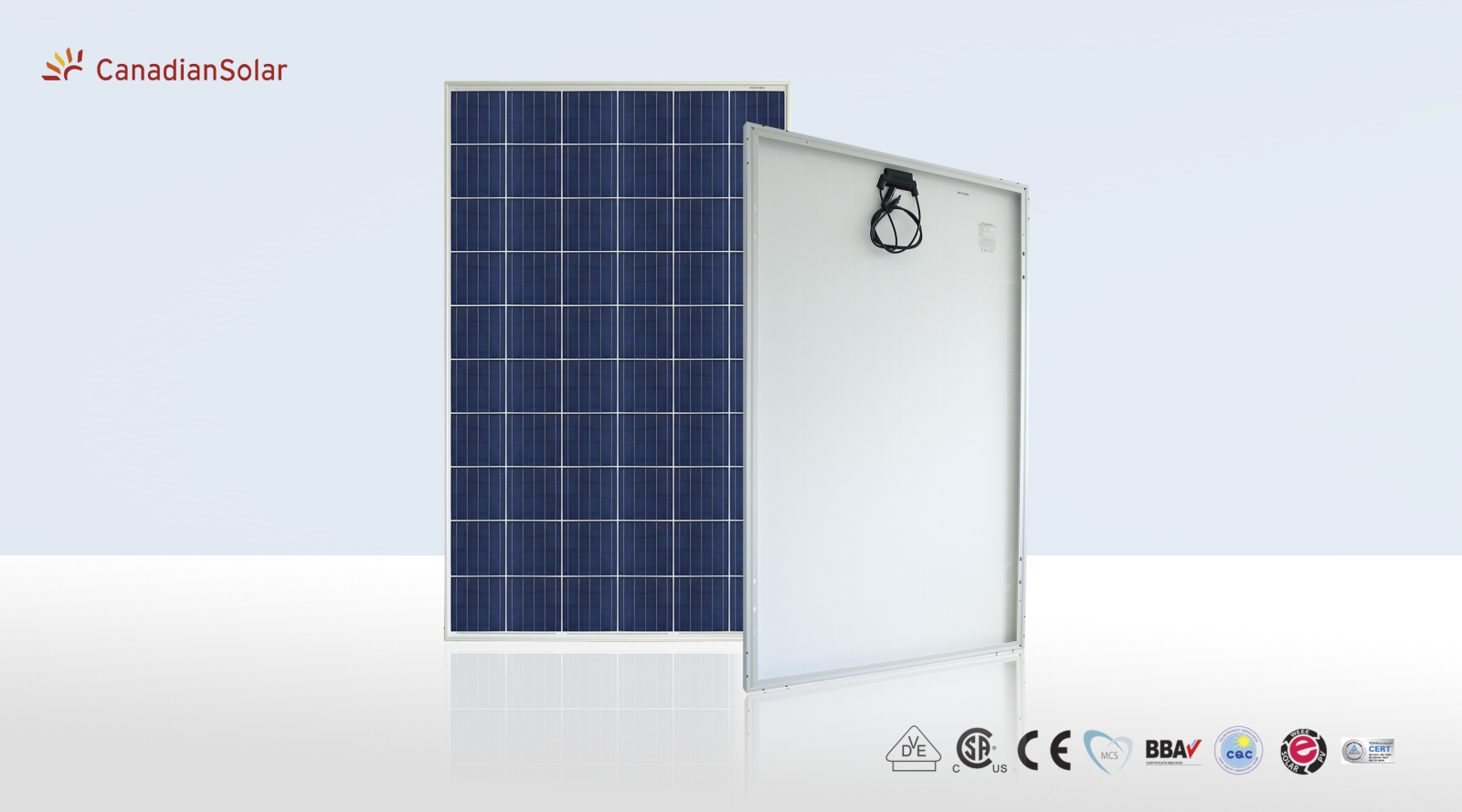 Tấm pin năng lượng mặt trời Canadian Solar hiệu suất cao