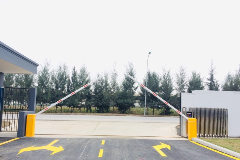 Dự án lắp đặt barrier tự động tại cổng nhà máy KCN Phố Nối A
