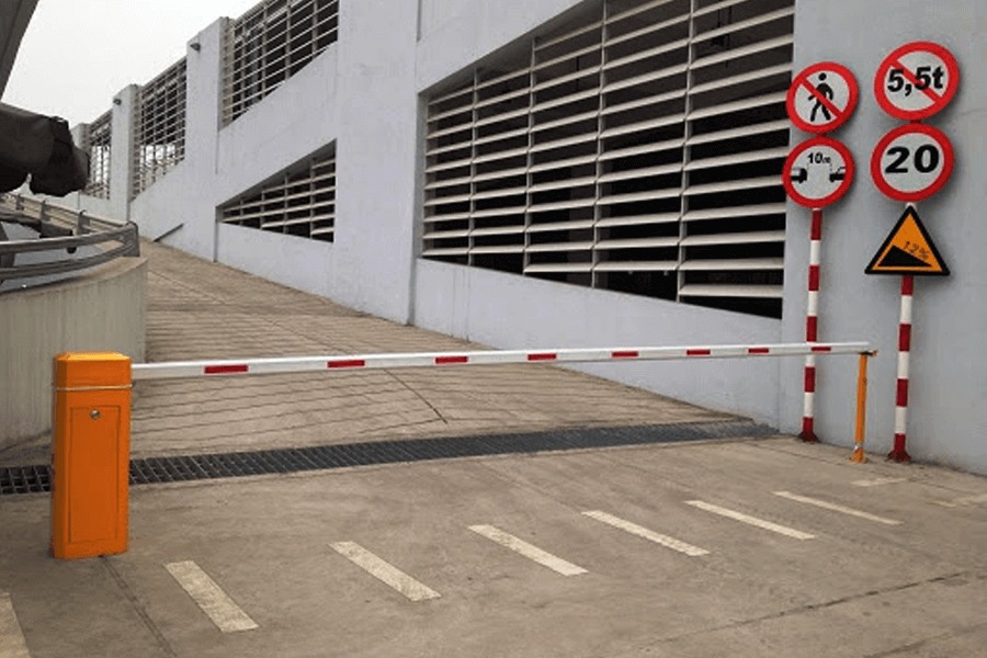 Cổng chắn 6s loại barrier có cấu tạo hiện đại, độ bền cao 