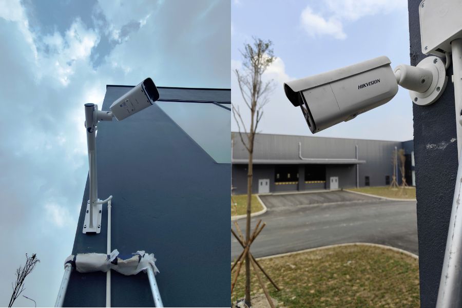 Các mẫu camera giám sát Hikvision, Dahua, Hanwha Vision chuyên dụng cho nhà xưởng