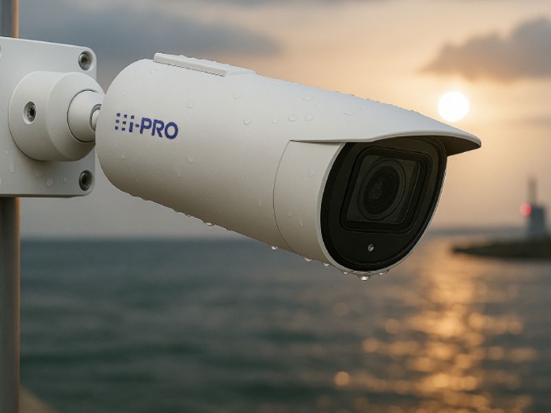 Hệ thống camera quan sát hiện đại tại bến cảng