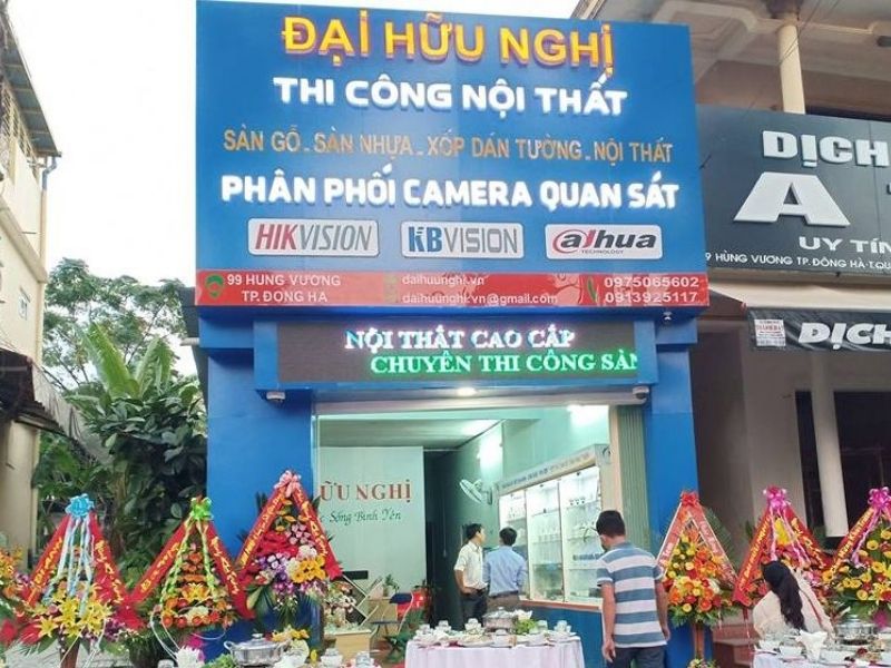 Công ty TNHH Đại Hữu Nghị chuyên thi công camera nhà xưởng tại KCN Quảng Bình