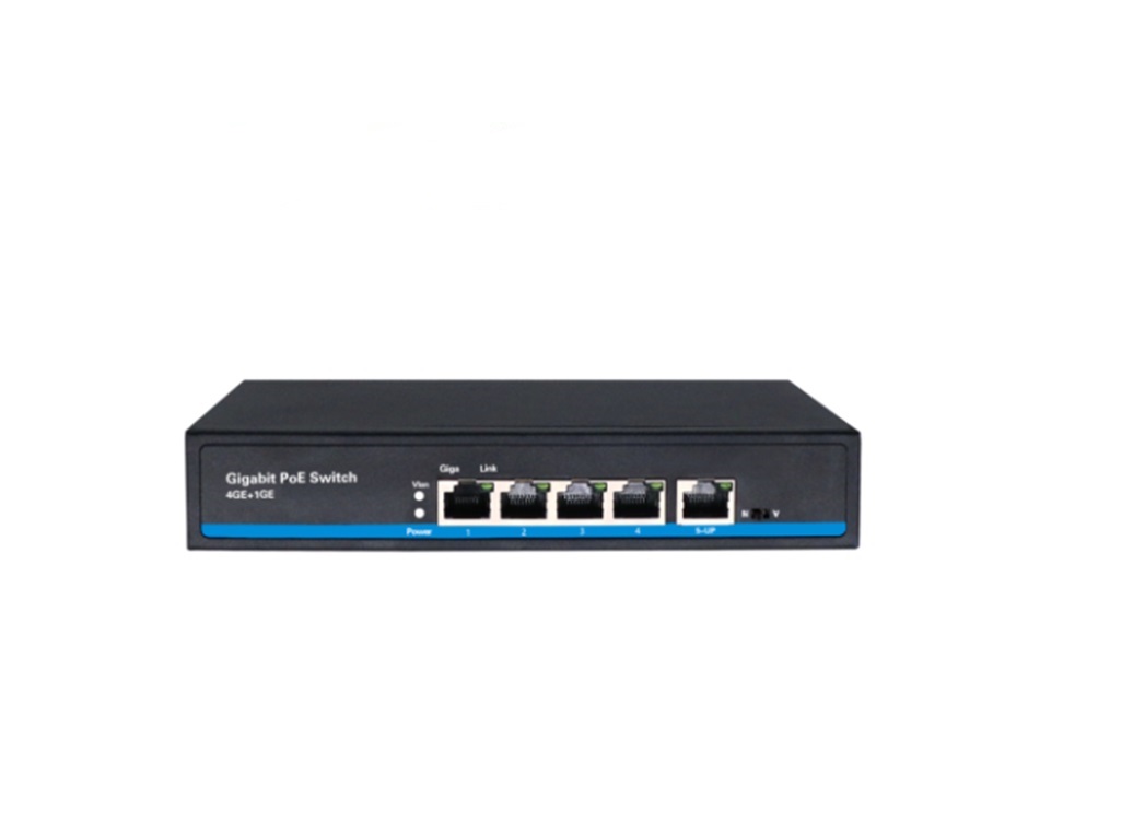 Switch Mạng PoE 4 Cổng S600P-4G-1G