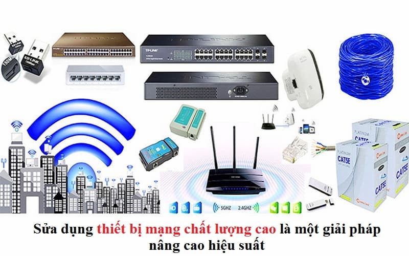 cung cấp thiết bị mạng, dây cáp mạng