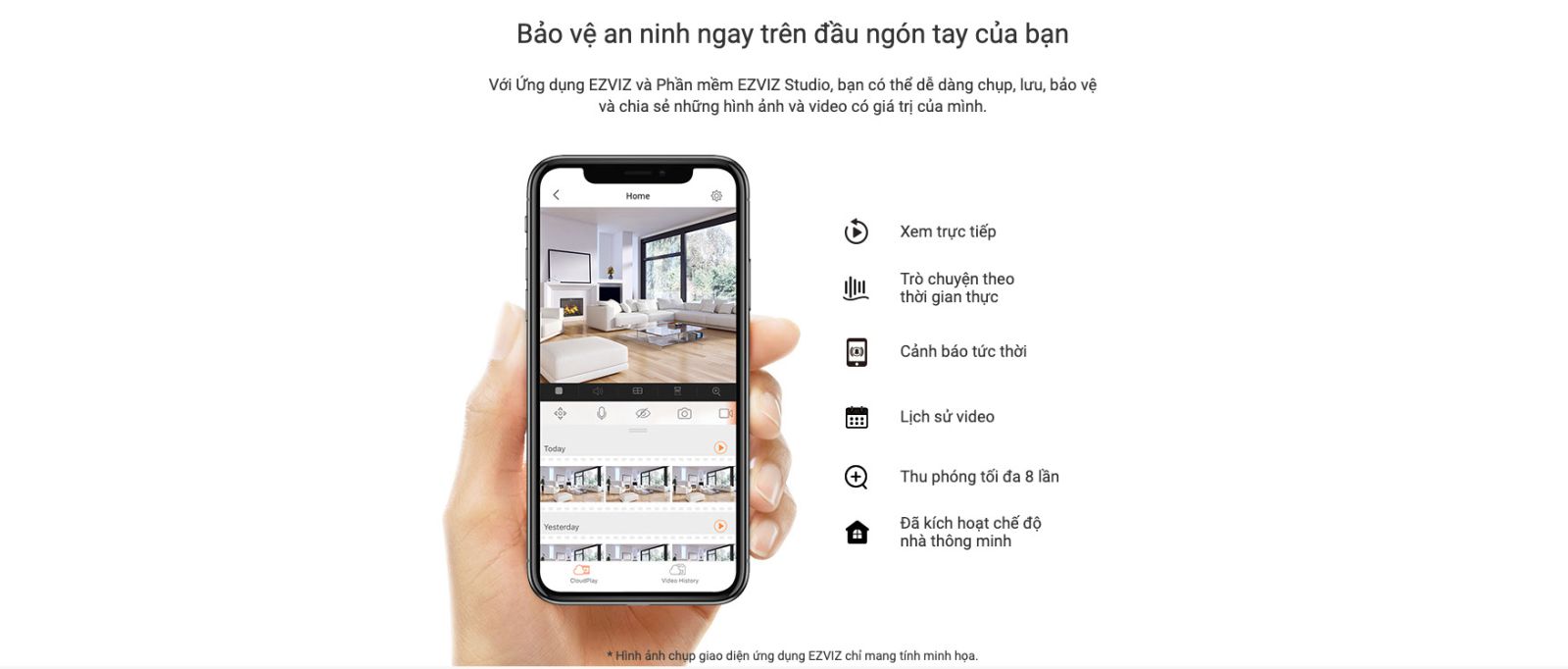 cs-c1hc-e0-1e2wf quản lý bằng điện thoại đơn giản
