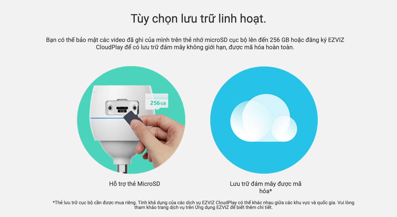 c3tn 2mp Hỗ trợ thẻ nhớ đến 256GB