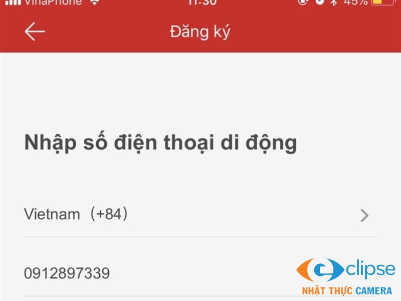 đăng ký tài khoản Hik-Connect