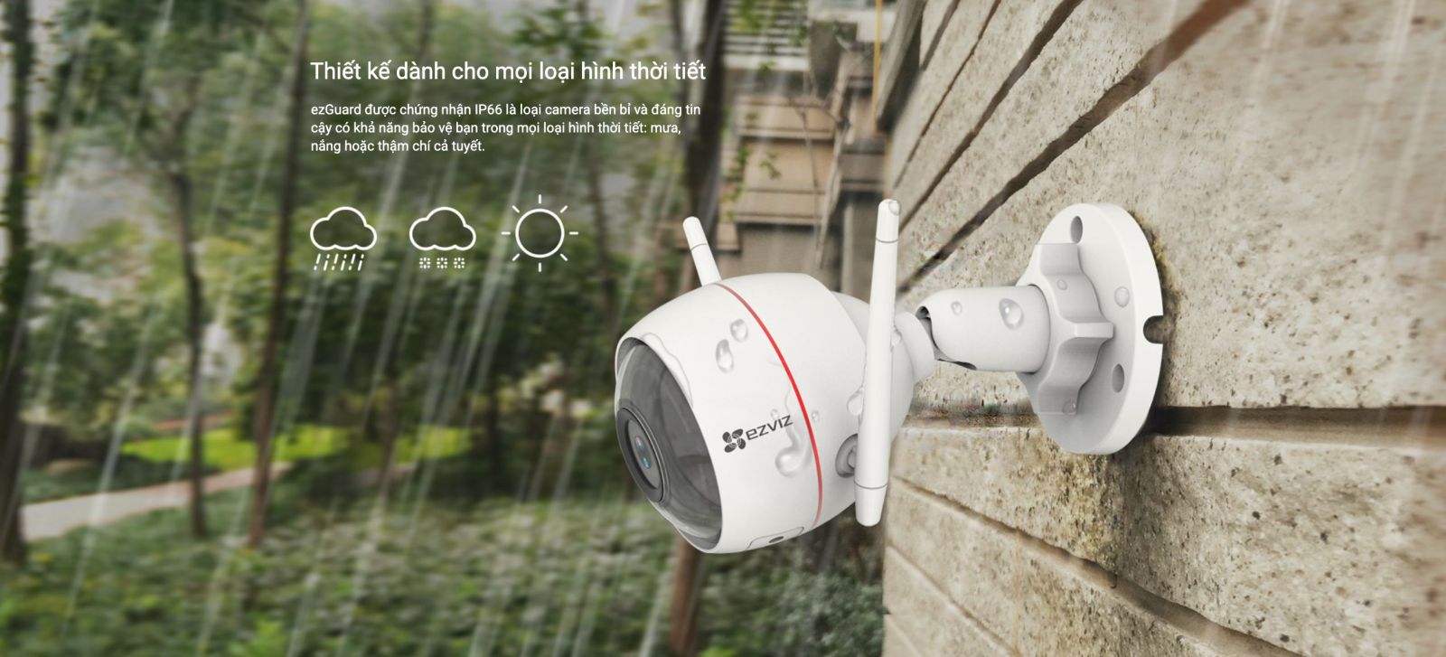 camera c3w Tiêu chuẩn IP66