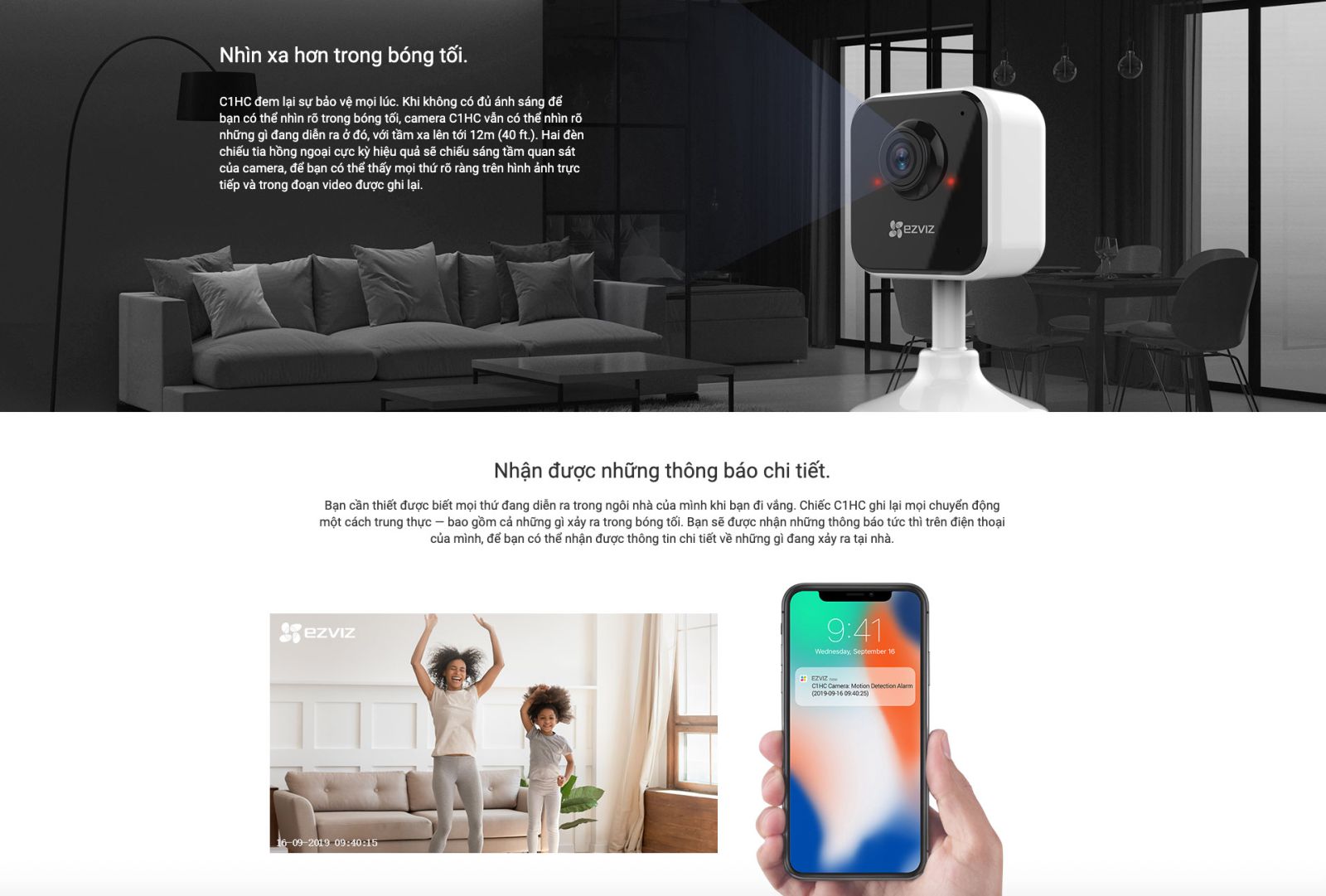 camera c1hc 1080p giá tầm trung nhưng chất lượng 