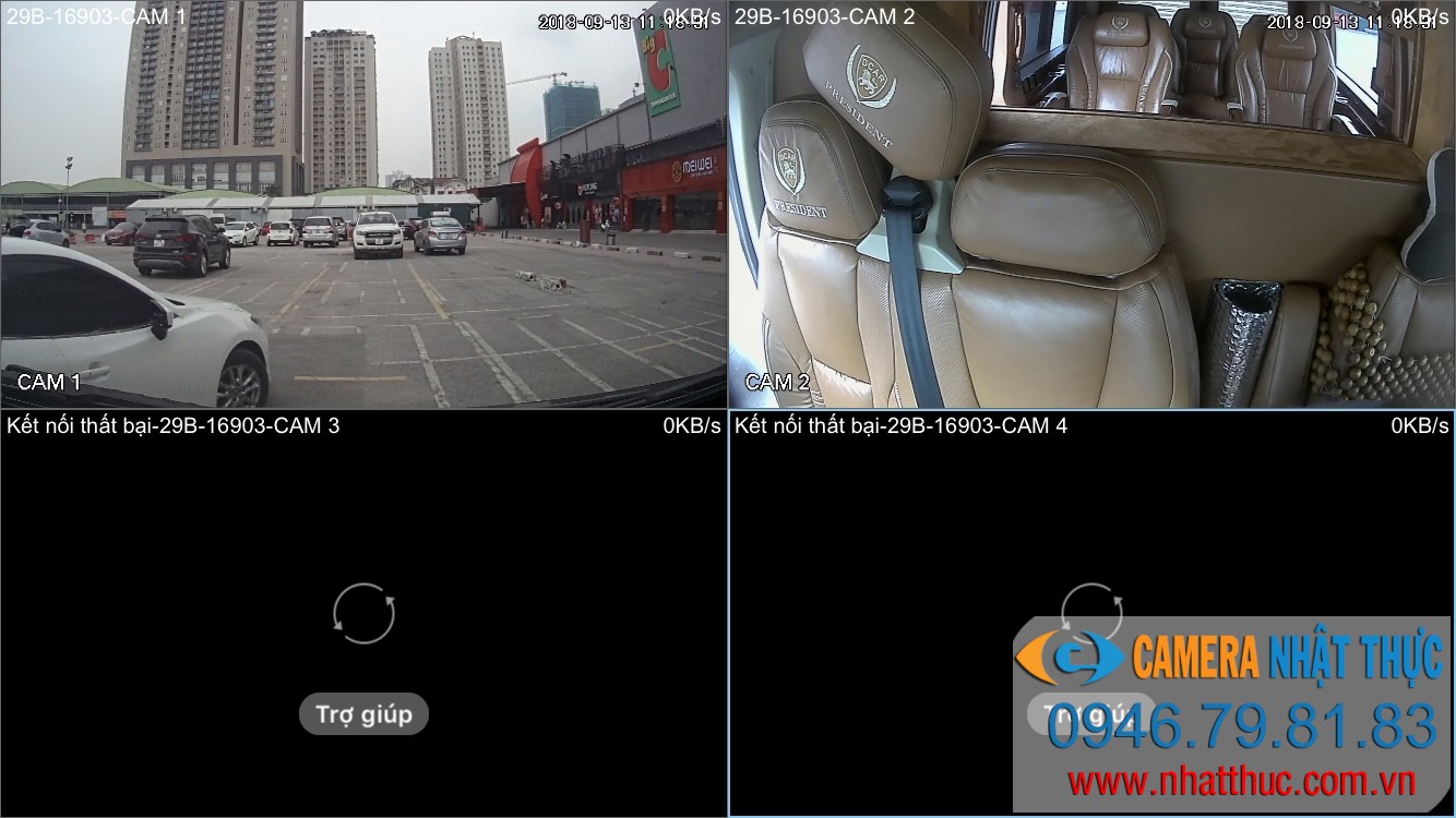 Lắp đặt camera trên xe chở chuyên gia nhật bản tại công ty TMS