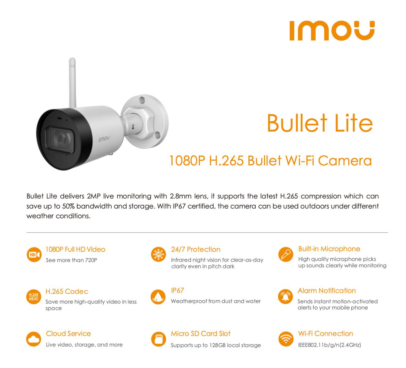 camera ngoài trời ip wifi dahua ipc-g22p-imou