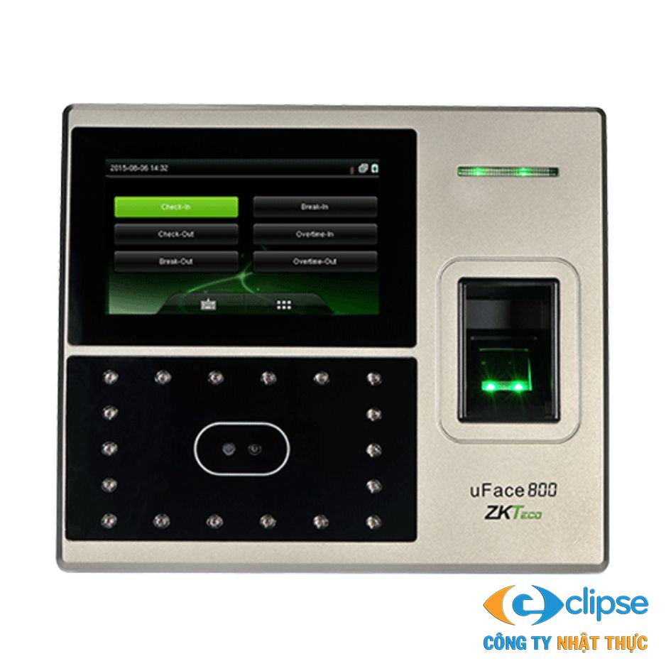 MÁY CHẤM CÔNG KHUÔN MẶT ZK TECO UFACE 800/ID