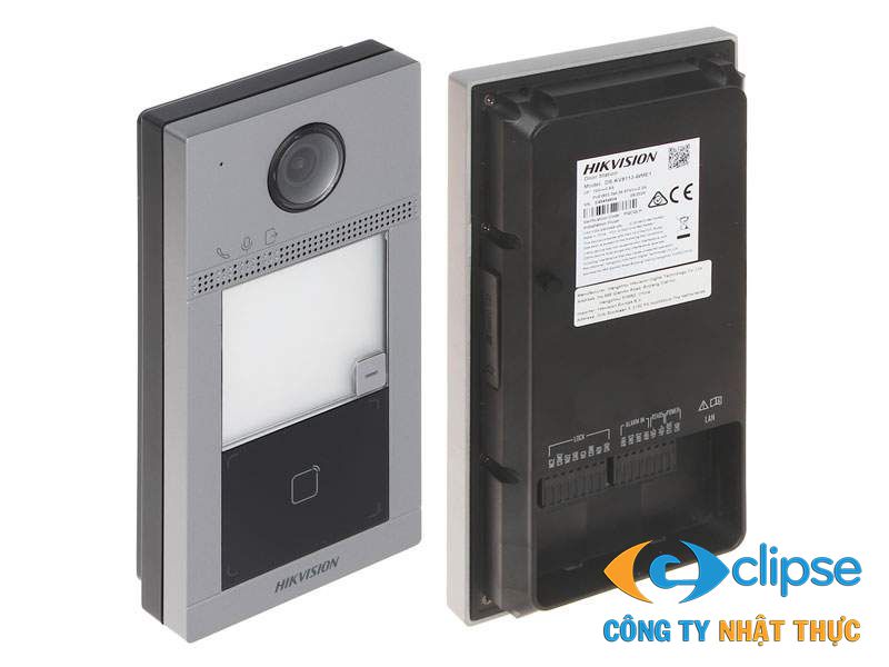 Nút bấm IP 2 cổng cho villa HIKVISION DS-KV8113-WME1(B)