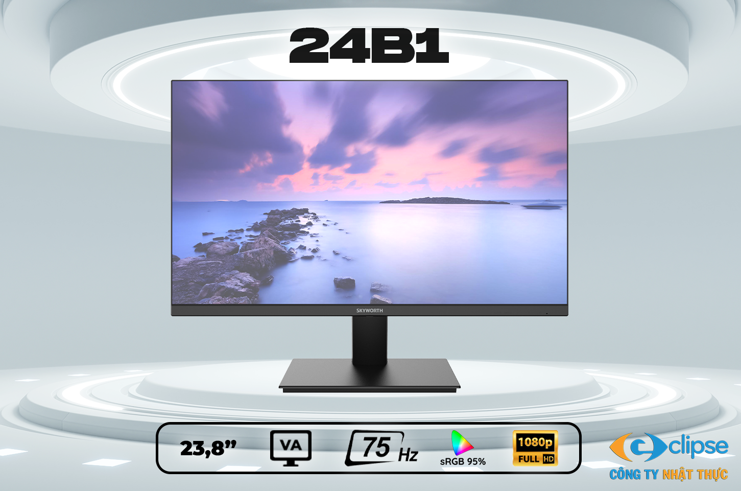 Màn hình máy tính 23.8 inch SKYWORTH 24B1