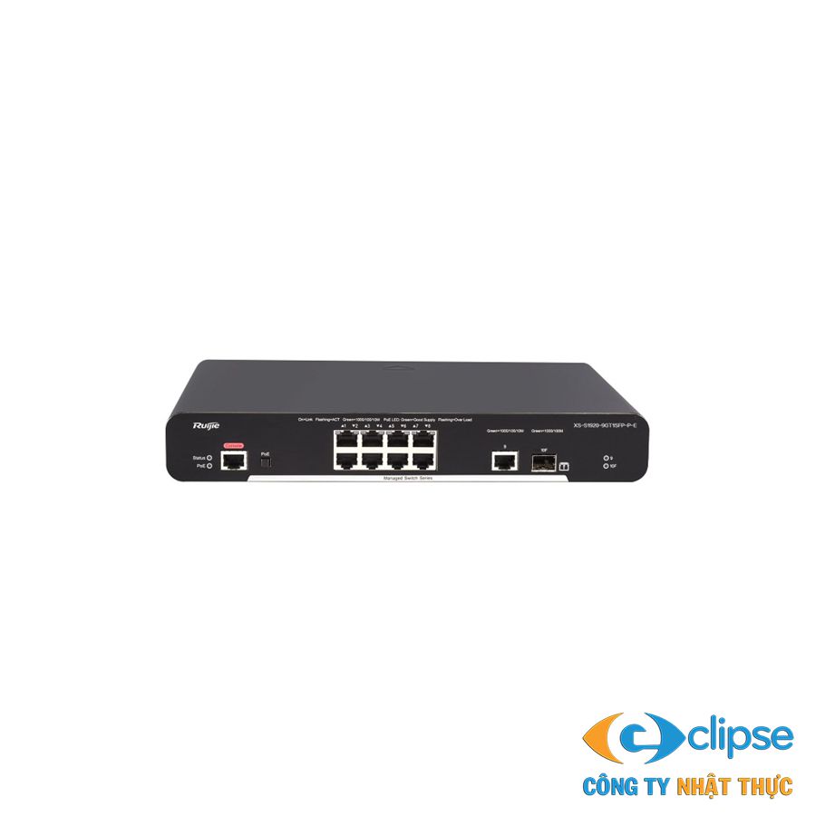 Thiết bị chuyển mạch RUIJIE XS-S1920-9GT1SFP-P-E
