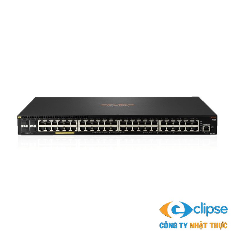 Switch mạng Aruba 2930F 48G PoE+ 4SFP 740W (JL557A)