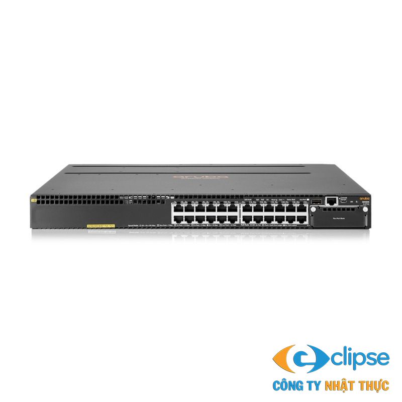 Switch mạng Aruba 3810M 24G PoE+ 1-slot (JL073A)