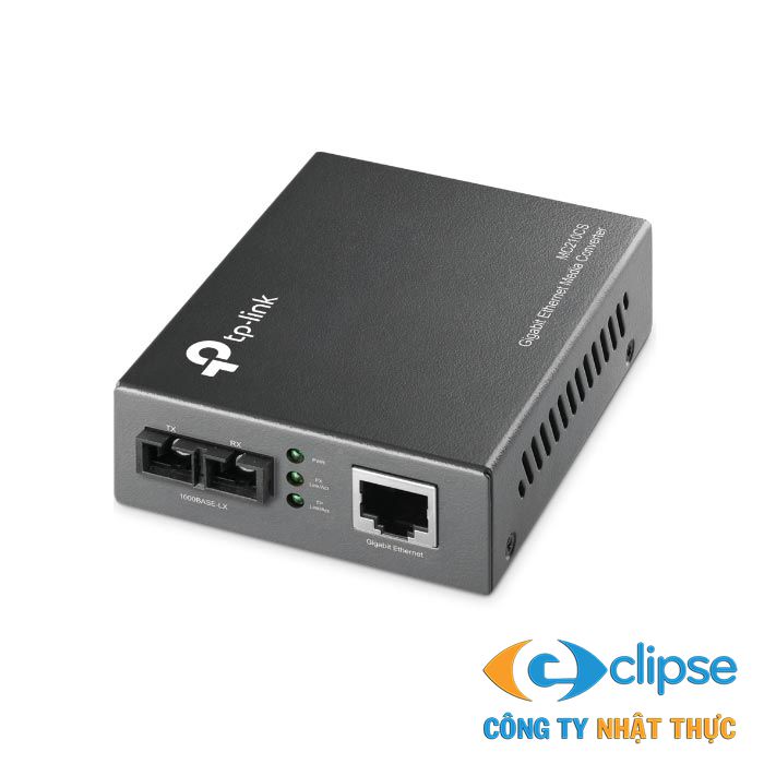 Bộ chuyển đổi quang điện Single-Mode Gigabit TP-LINK MC210CS