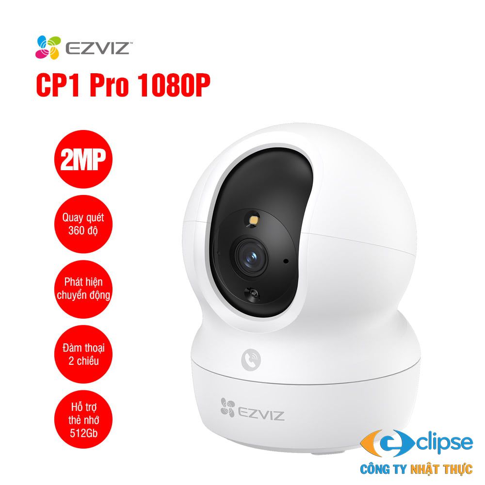 Camera WiFi quay quét thông minh EZVIZ CP1 Pro 1080P