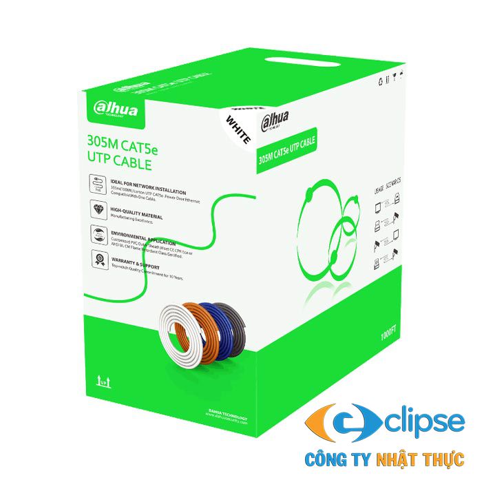 Cáp mạng UTP CAT.5E DAHUA DH-PFM922I-5EUN-C
