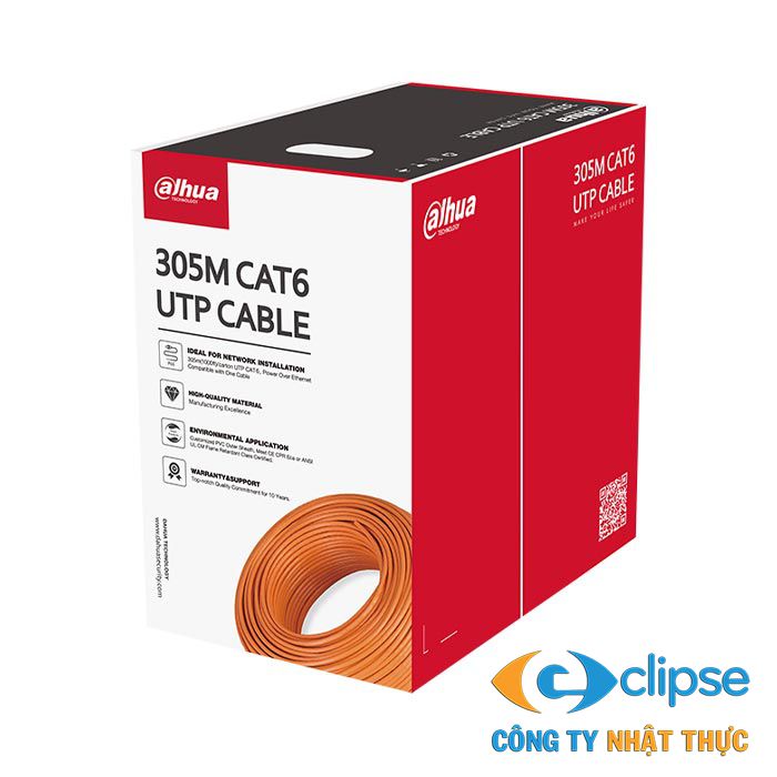 Cáp mạng UTP CAT.6 DAHUA DH-PFM922I-6UN-C