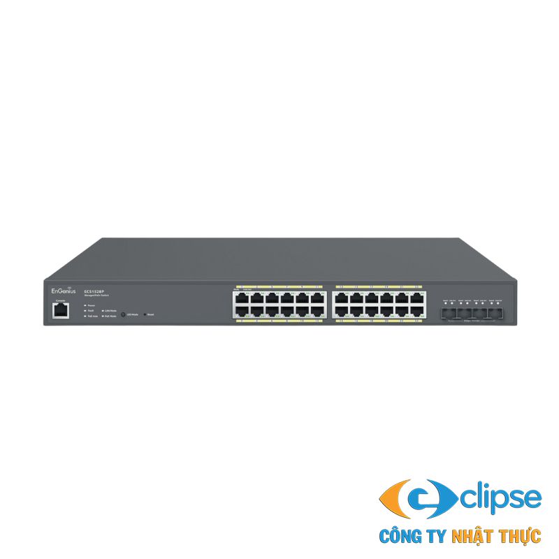 Bộ chuyển mạch kèm phụ kiện Engenius ECS1528P