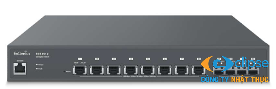 Bộ chuyển mạch kèm phụ kiện Engenius ECS5512