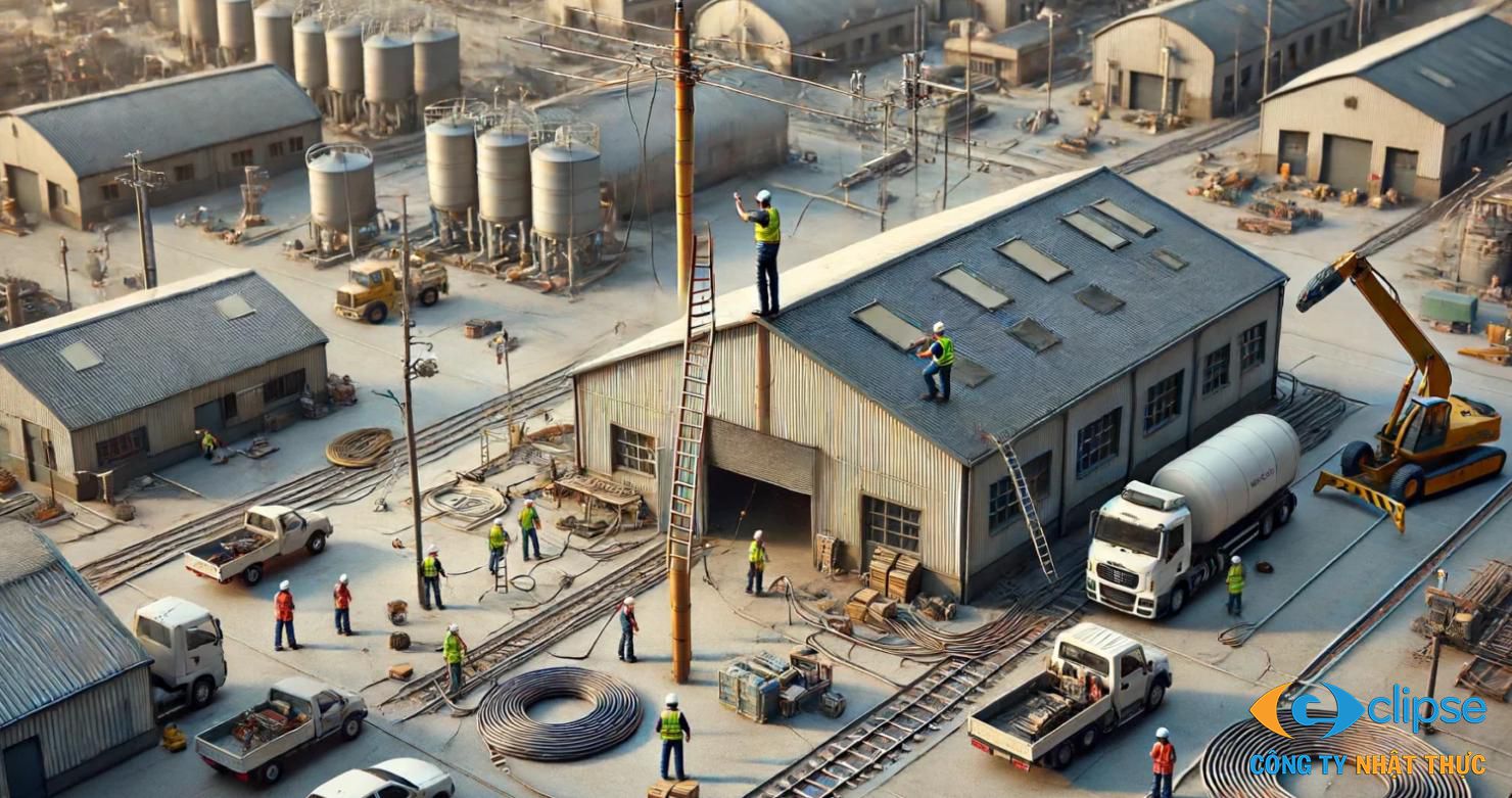 Việc lắp đặt chống sét tại các KCN Bắc Giang đang trở thành yêu cầu bắt buộc