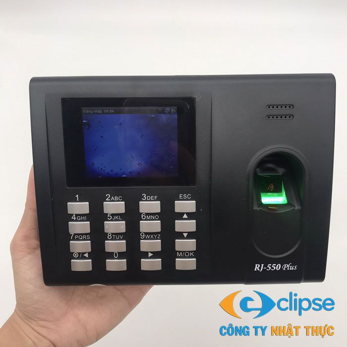 Máy chấm công vân tay, thẻ cảm ứng RONALD JACK 550 Plus