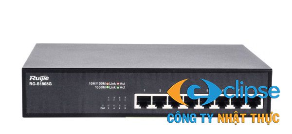 Switch 8 cổng RUIJIE RG-S1808G