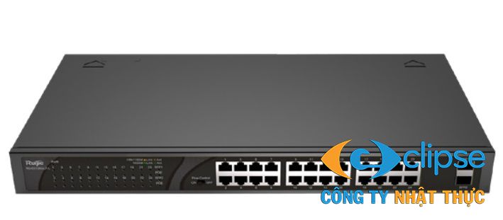 Switch POE 24 cổng RUIJIE RG-ES126G-LP-L