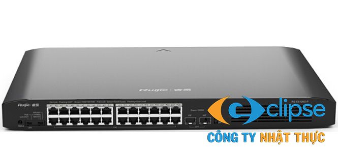 Switch POE 24 cổng RUIJIE RG-ES126G-P-L