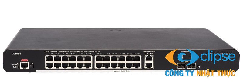 Thiết bị chuyển mạch RUIJIE XS-S1920-24T2GT2SFP-P-E