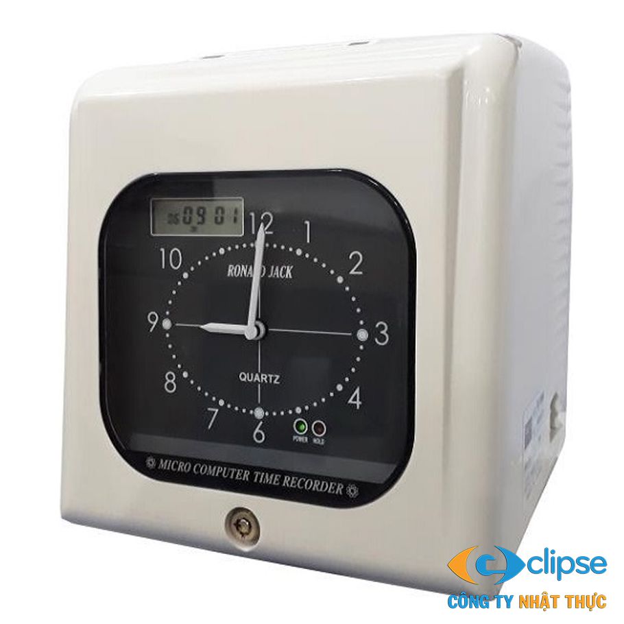 Máy chấm công thẻ giấy RONALD JACK RJ 990A