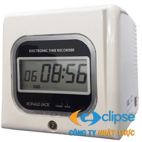 Máy chấm công thẻ giấy RONALD JACK RJ 990N