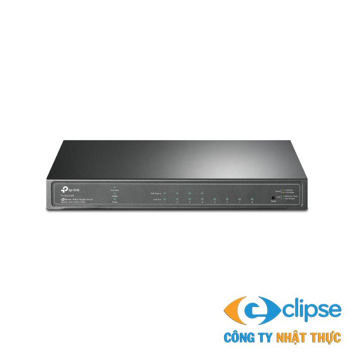 Switch mạng 8 cổng Gigabit với 4 cổng PoE+ TP-LINK TL-SG2008P