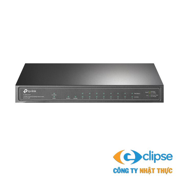 Switch 10 cổng Gigabit TP-LINK TL-SG1210P