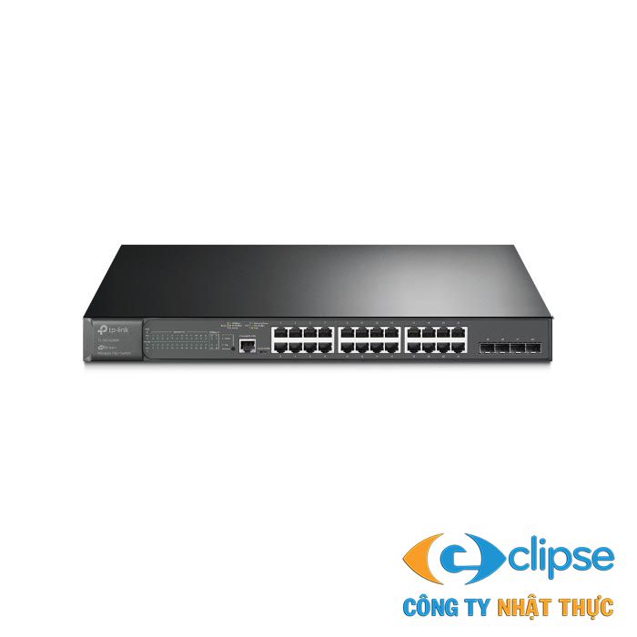 Switch Quản Lý JetStream 28 cổng Gigabit TP-LINK TL-SG3428MP