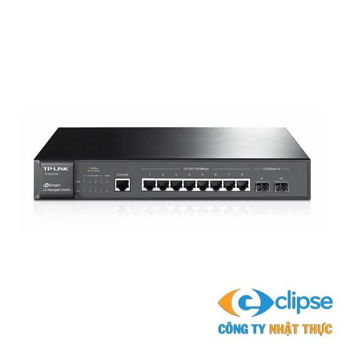 Switch Quản Lý JetStream 8 cổng TP-LINK TL-SG3210