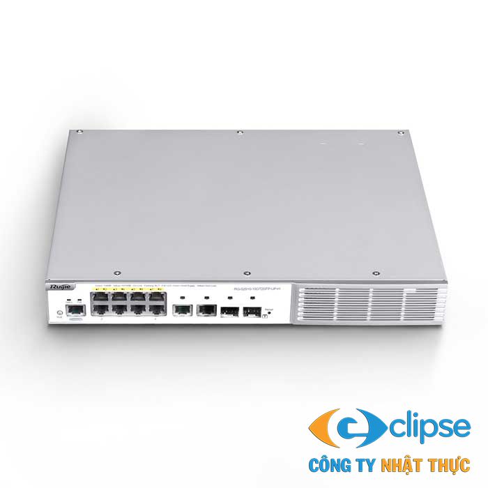 Switch HPoE 8 cổng RUIJIE RG-S2910-10GT2SFP-UP-H