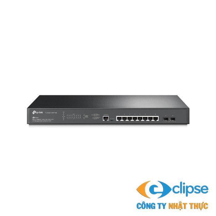 Switch Quản Lý JetStream 8 cổng TP-LINK TL-SG3210XHP-M2