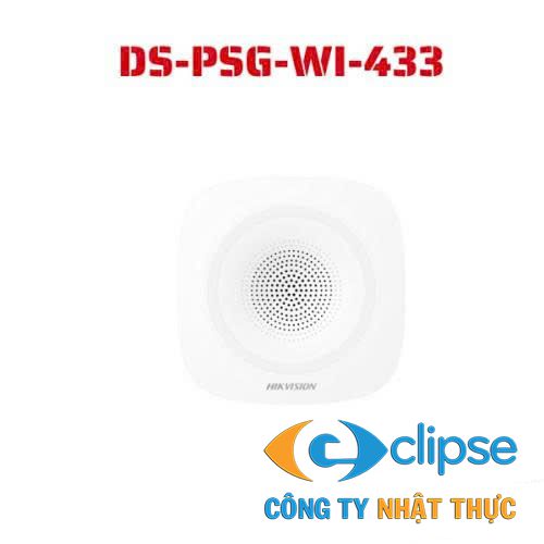 Loa báo động không dây trong nhà HIKVISION DS-PSG-WI-433