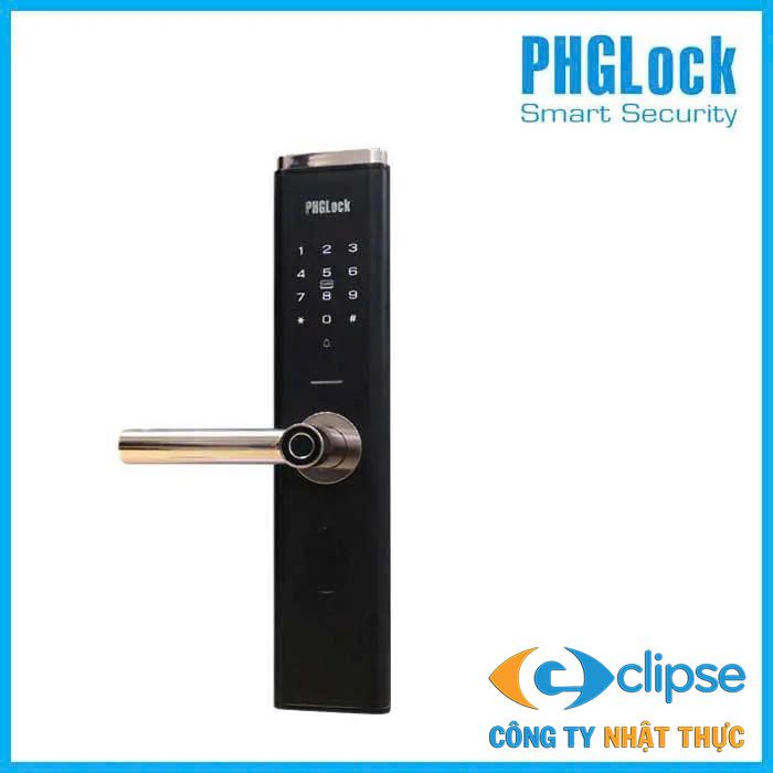 Khóa cửa vân tay cho căn hộ sang trọng PHGLOCK FP6601