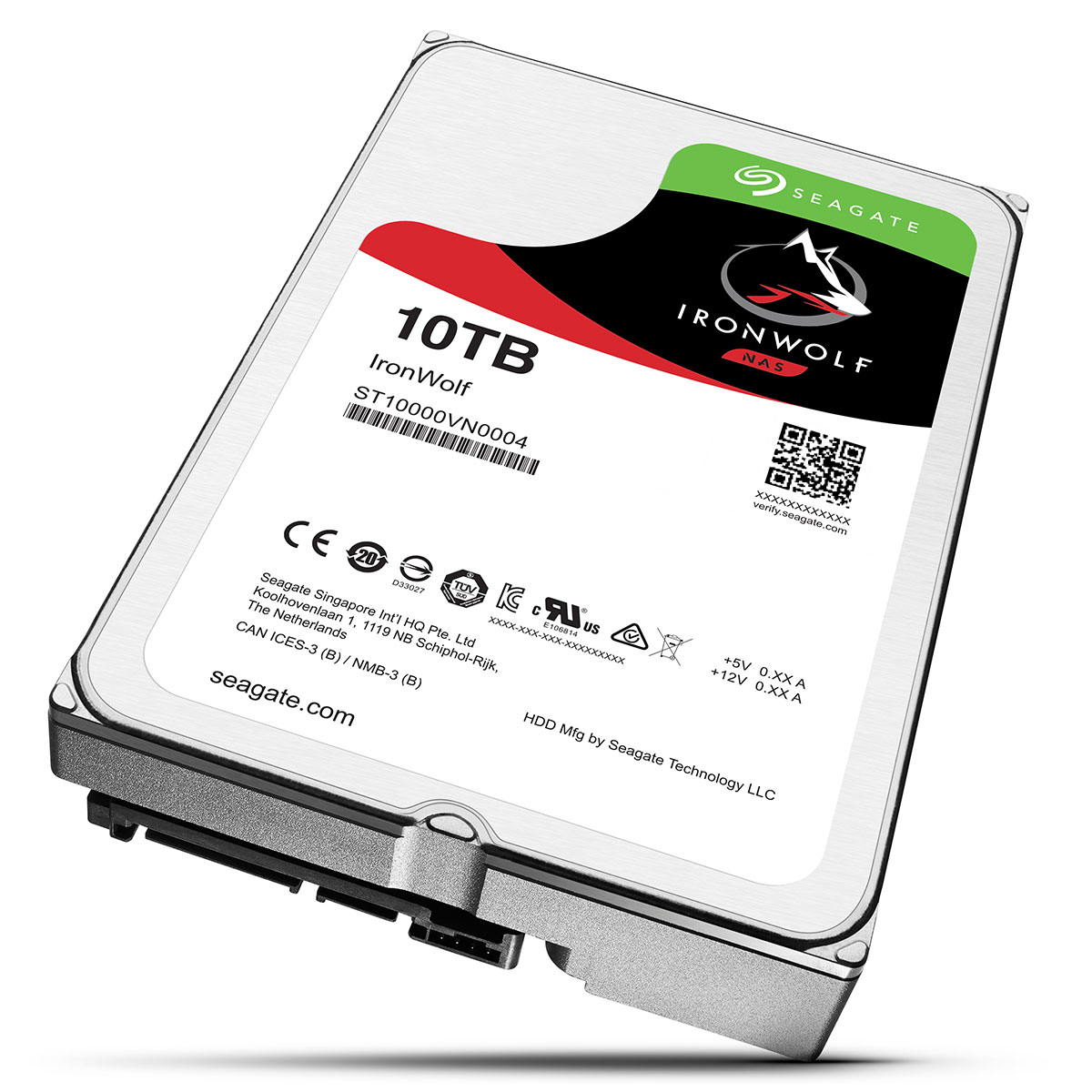 Ổ cứng NAS Iron Wolf 10TB Seagate ST10000VN0004