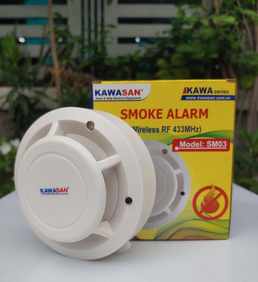Đầu báo khói không dây Kawa SM03